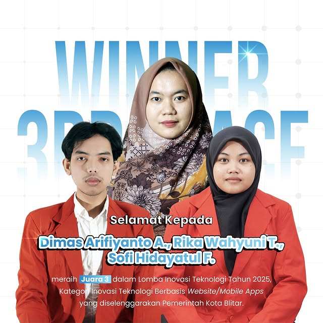 Tim ASJK  Juara 3 dalam Lomba Inovasi Teknologi 2025